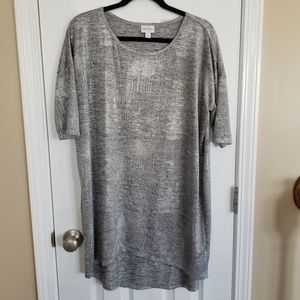 Silver Elegant LuLaRoe Irma sz M